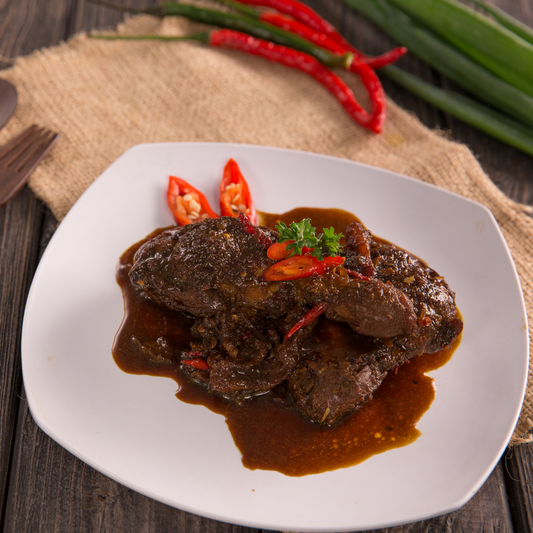 Recipe of Rendang. The Most Delicious Food from Indonesia.