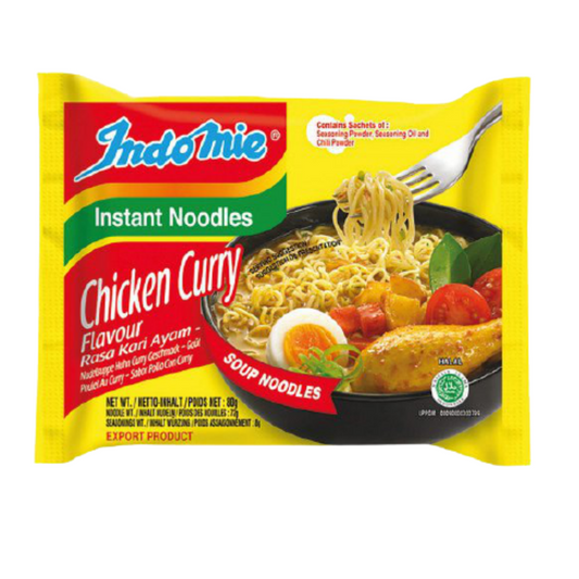 Indomie Chicken Curry - Halal Instant Noodle