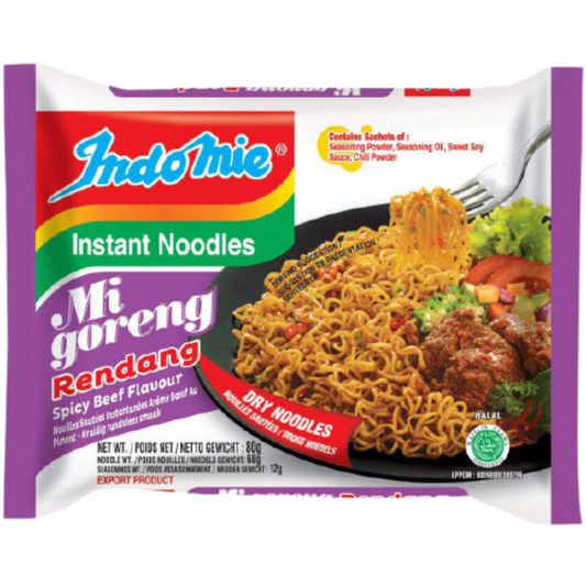 Indomie Rendang - Halal Instant Noodle