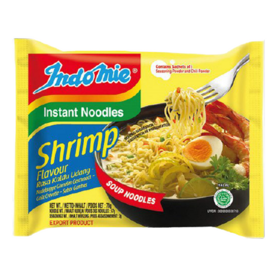 Indomie Shrimp Flavour - Halal Instant Noodle
