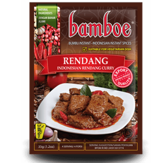 Bamboe Rendang - Instant Indonesian Spices - 35gr