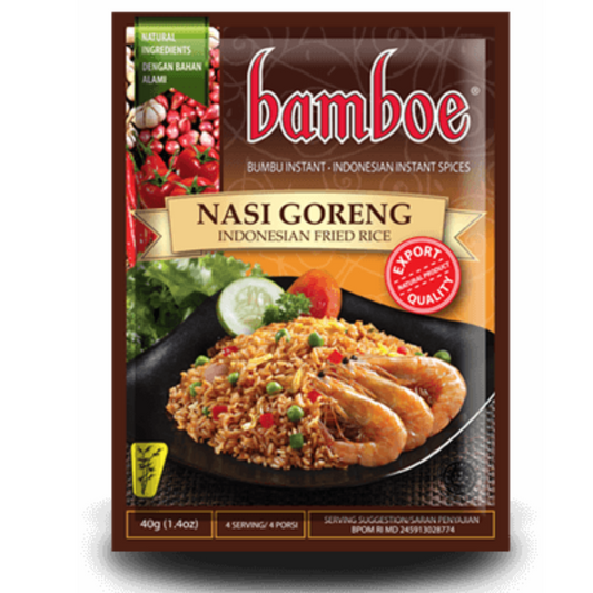 Bamboe Nasi Goreng (Fried Rice) - Instant Indonesian Spices - 35gr